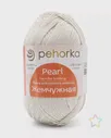 Пряжа Пехорка 'Жемчужная' 100гр. 425м. (50% хлопок, 50% вискоза) (276 перламутр) перламутр