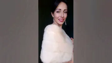 Кремовая норковая свадебная накидка, шубка 15тр. Bridal real mink fur wrap, white mink fur cape $350