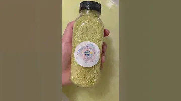 CastPlanet - Мерцающая соль для ванн "Солнечная пыльца", аромат "Кола"