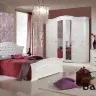 Спальный гарнитур "ВЕНЕРА" Жемчужная с 5-ти дв. шкафом