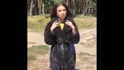 Норка шуба на пояске