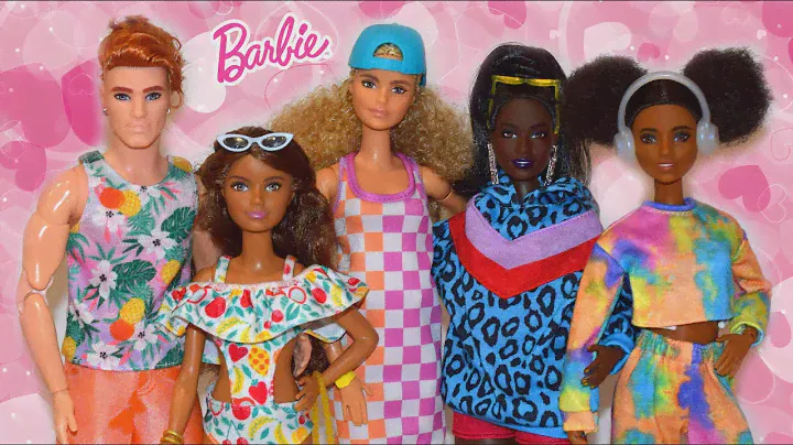 Распаковка и обзор новых фэшн-пэков для Барби от Mattel (2021)