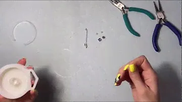МК ‘двойная подвеска на леске’
