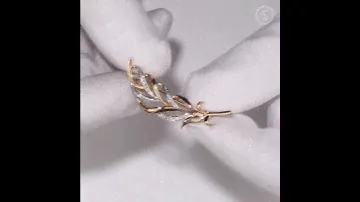 Золотые броши золотом