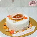 Торт на годовщину - Жемчужная свадьба