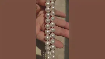 Длинное ожерелье из жемчуга, 160 см.