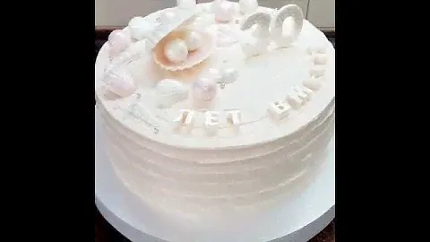 Торт на Жемчужную свадьбу♥️♥️♥️