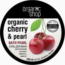 Соль жемчужная для ванн «Кенийская черешня» Organic Shop